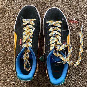 Kids Garfield collection suede shoes